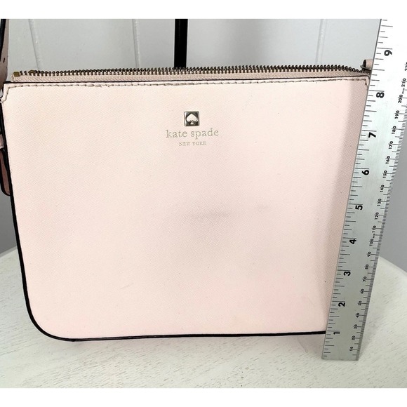 Kate Spade New York Charlotte Street Irini Light Pink Leather Crossbody Bag - Picture 8 of 8